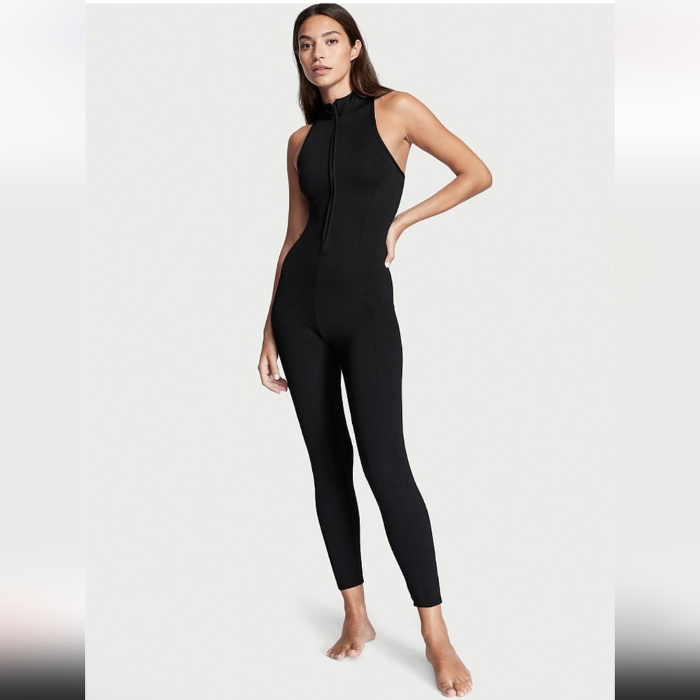 🌟🖤 VICTORIA'S SECRET BLACK ESSENTIAL CATSUIT 🖤🌟 - Picture 2 of 11